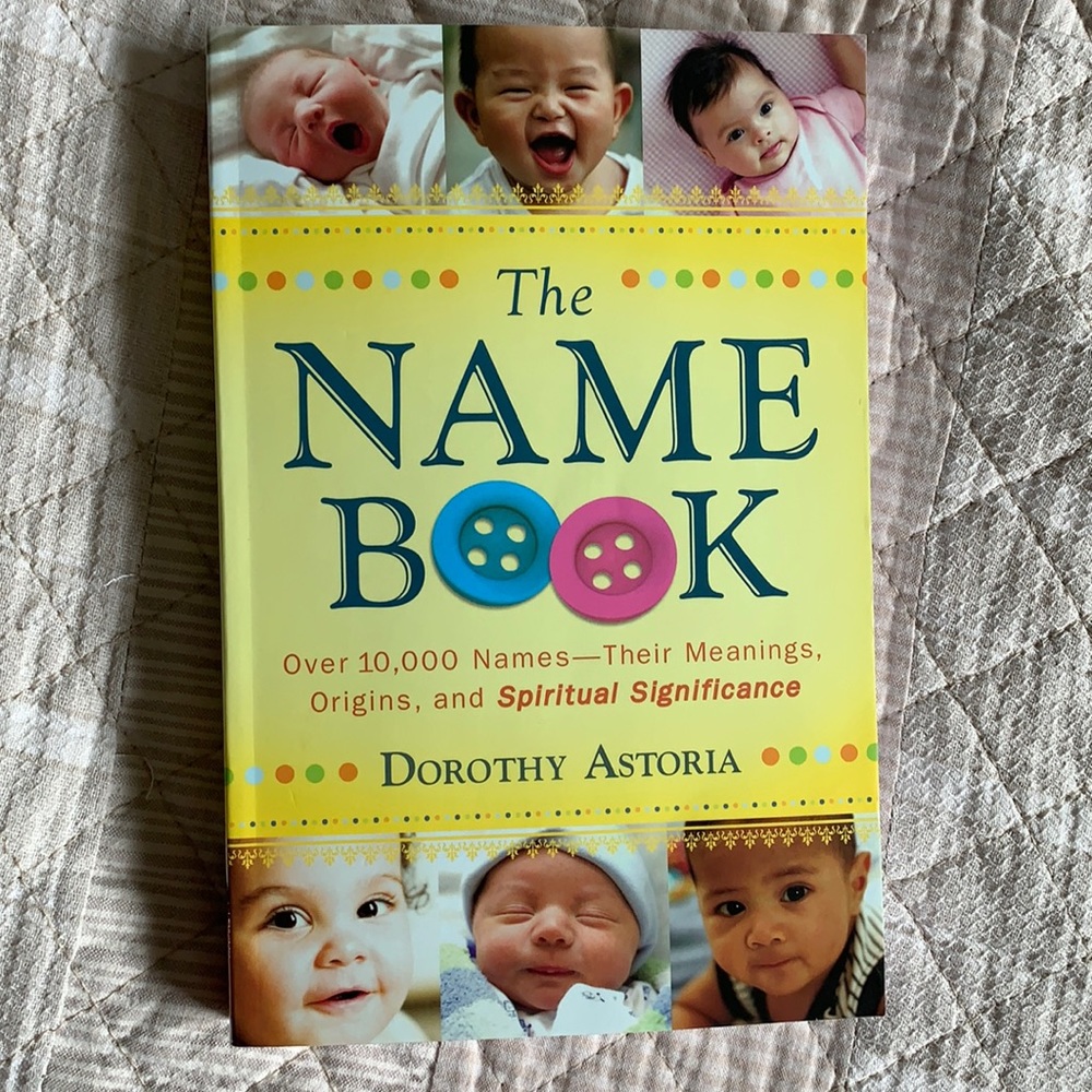 Baby name book